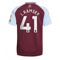 Fotbalové Dres Aston Villa Jacob Ramsey #41 Domácí 2024-25 Krátký Rukáv